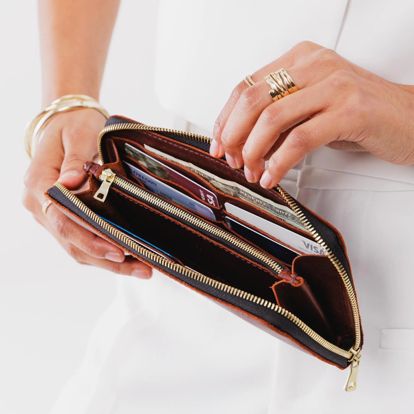 'Almost Perfect' Accordion Zip Wallet - Image 36