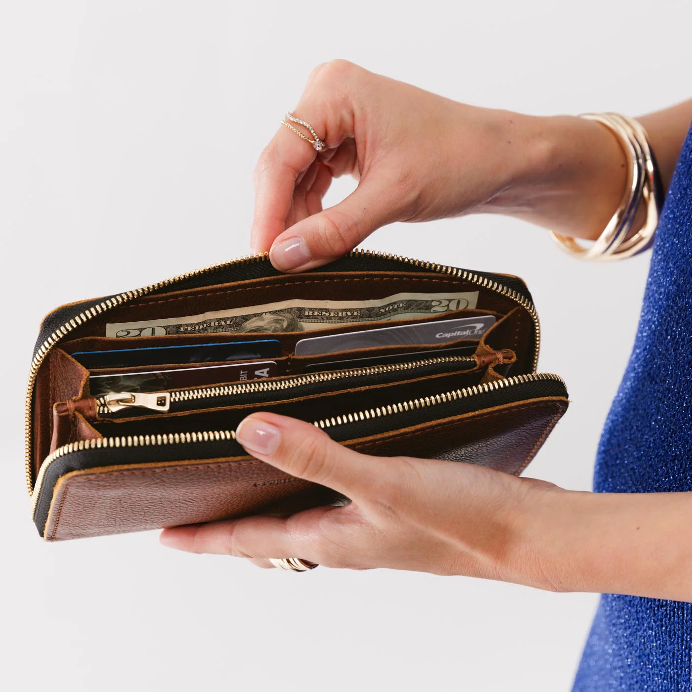 'Almost Perfect' Accordion Zip Wallet - Image 40