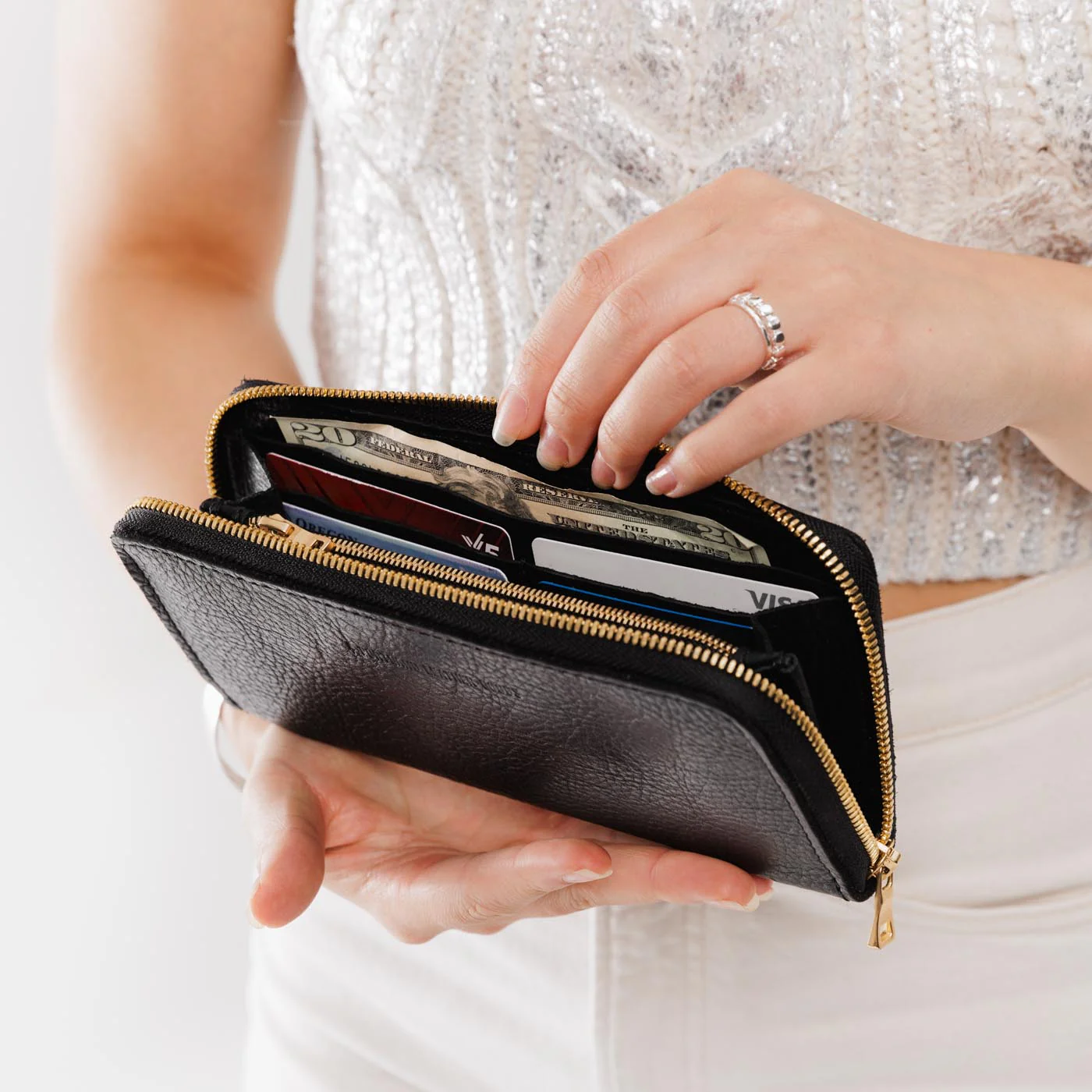 'Almost Perfect' Accordion Zip Wallet - Image 48