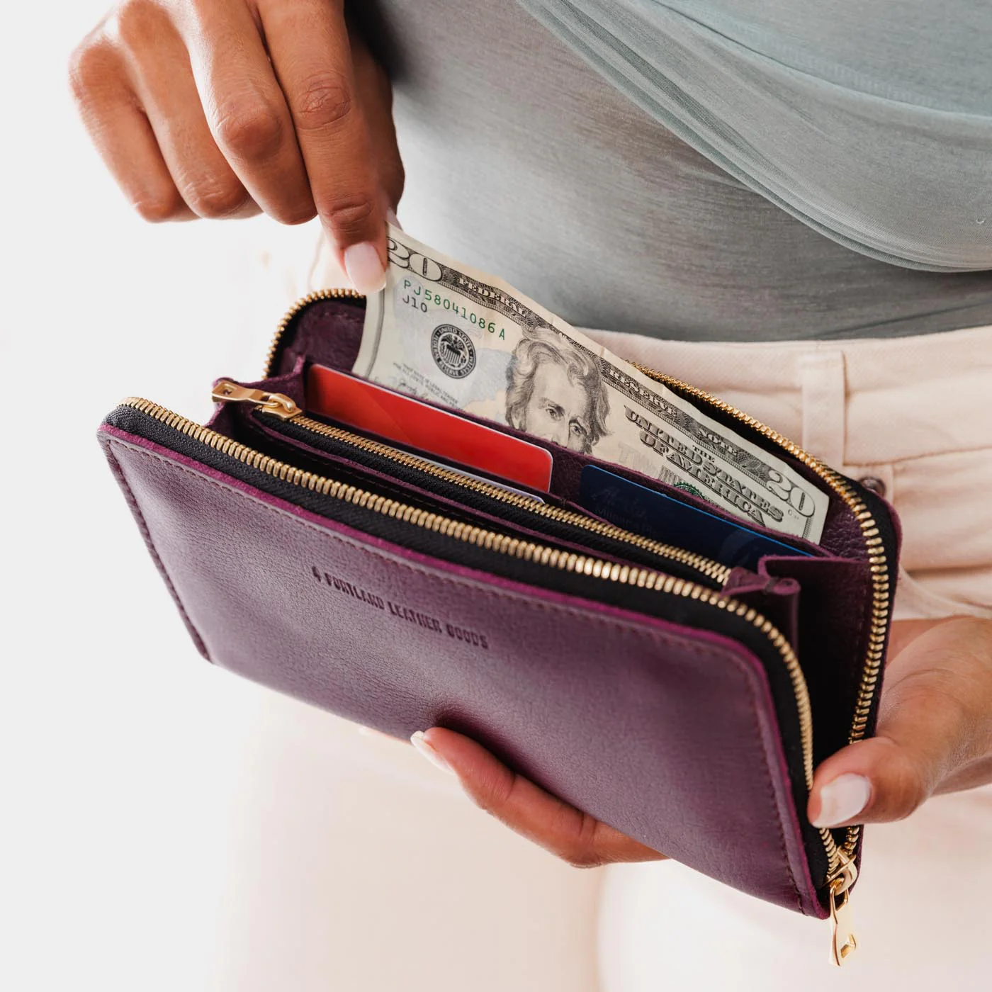 'Almost Perfect' Accordion Zip Wallet - Image 64