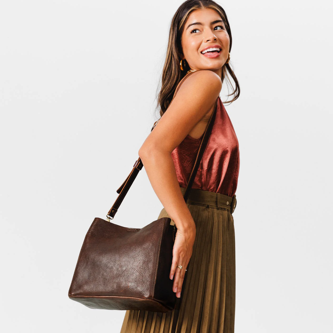 'Almost Perfect' Butterfly Bucket Bag - Image 103