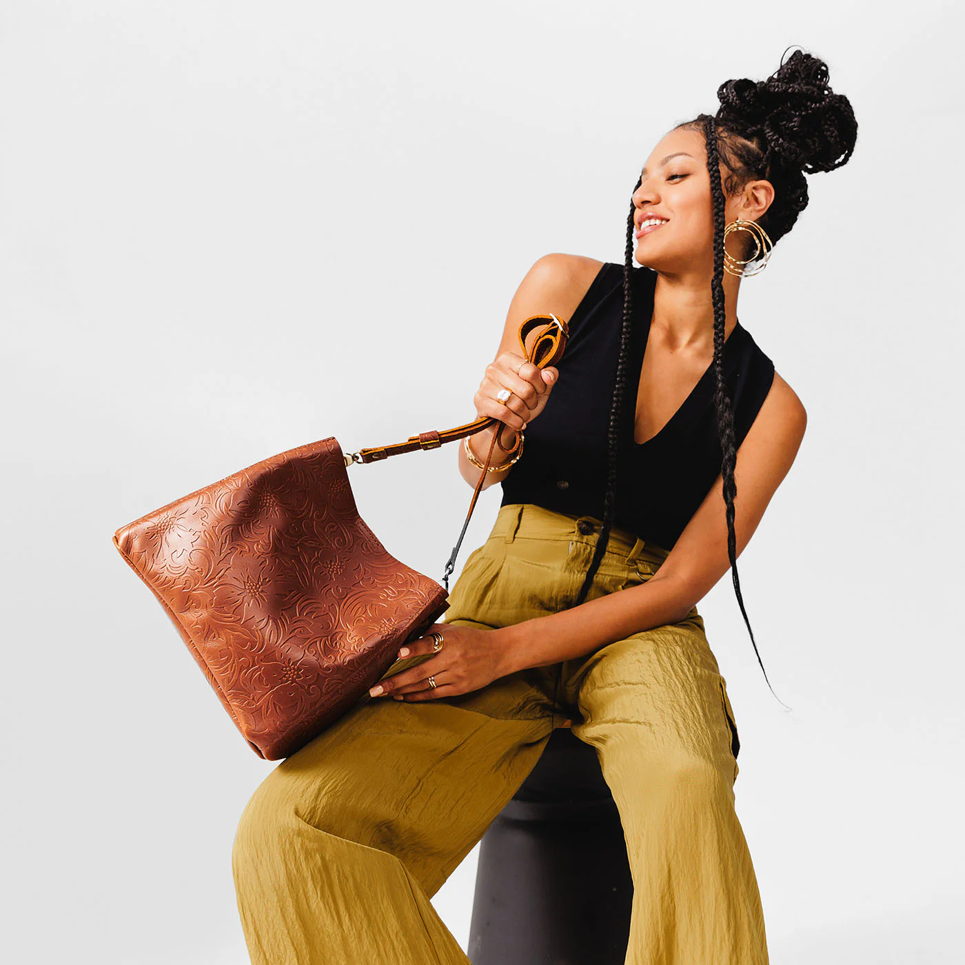 'Almost Perfect' Butterfly Bucket Bag - Image 115