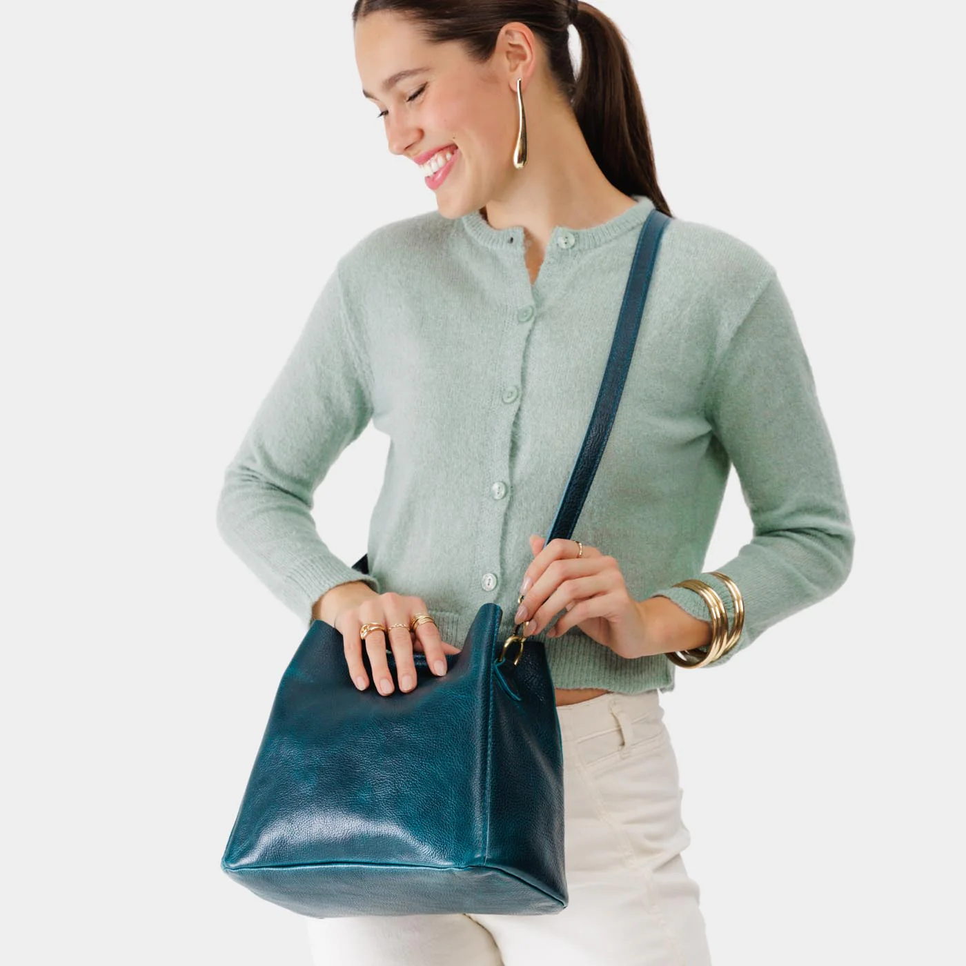'Almost Perfect' Butterfly Bucket Bag - Image 125