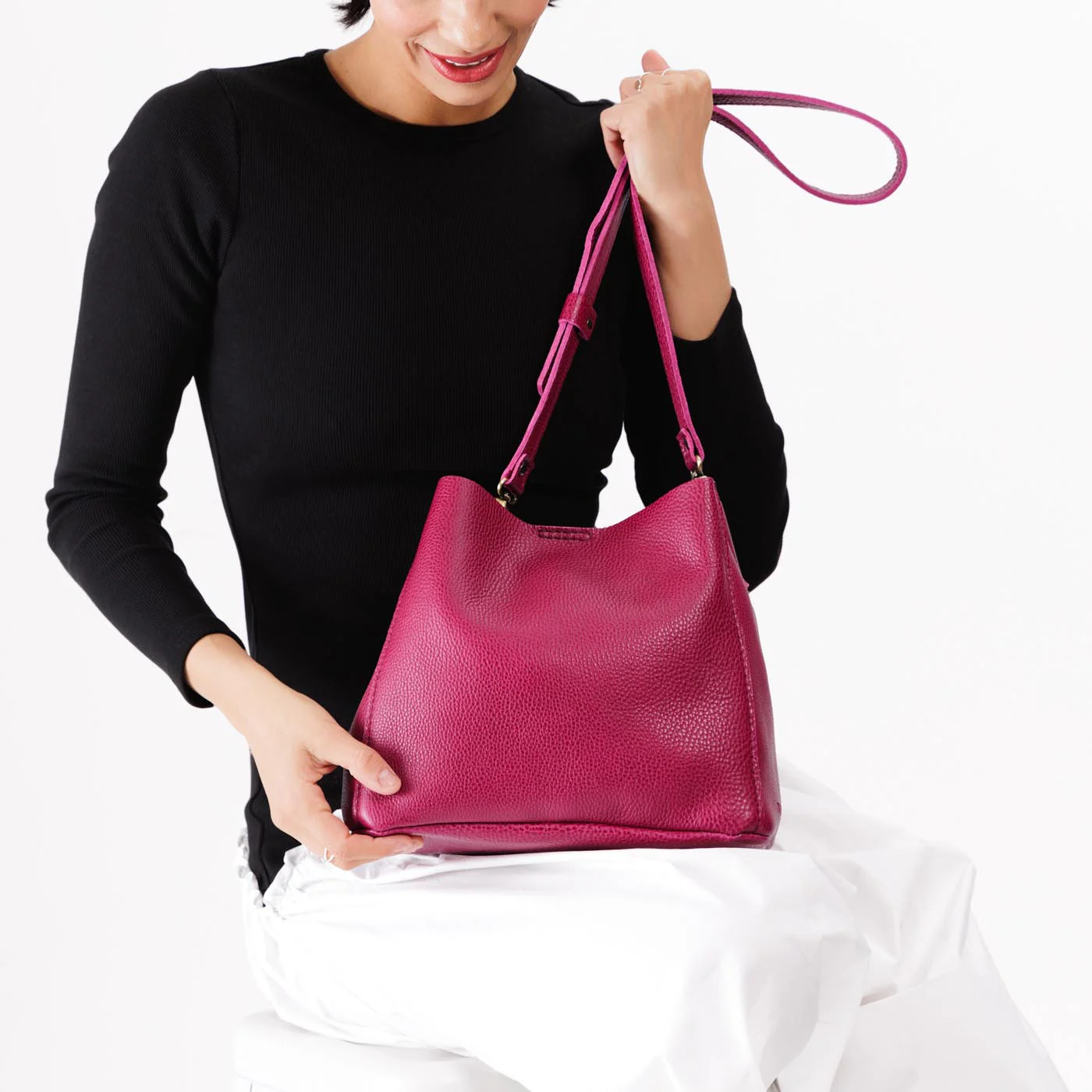 'Almost Perfect' Butterfly Bucket Bag - Image 131