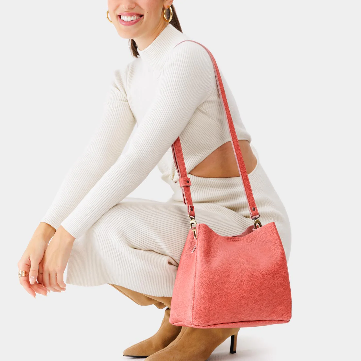 'Almost Perfect' Butterfly Bucket Bag - Image 140