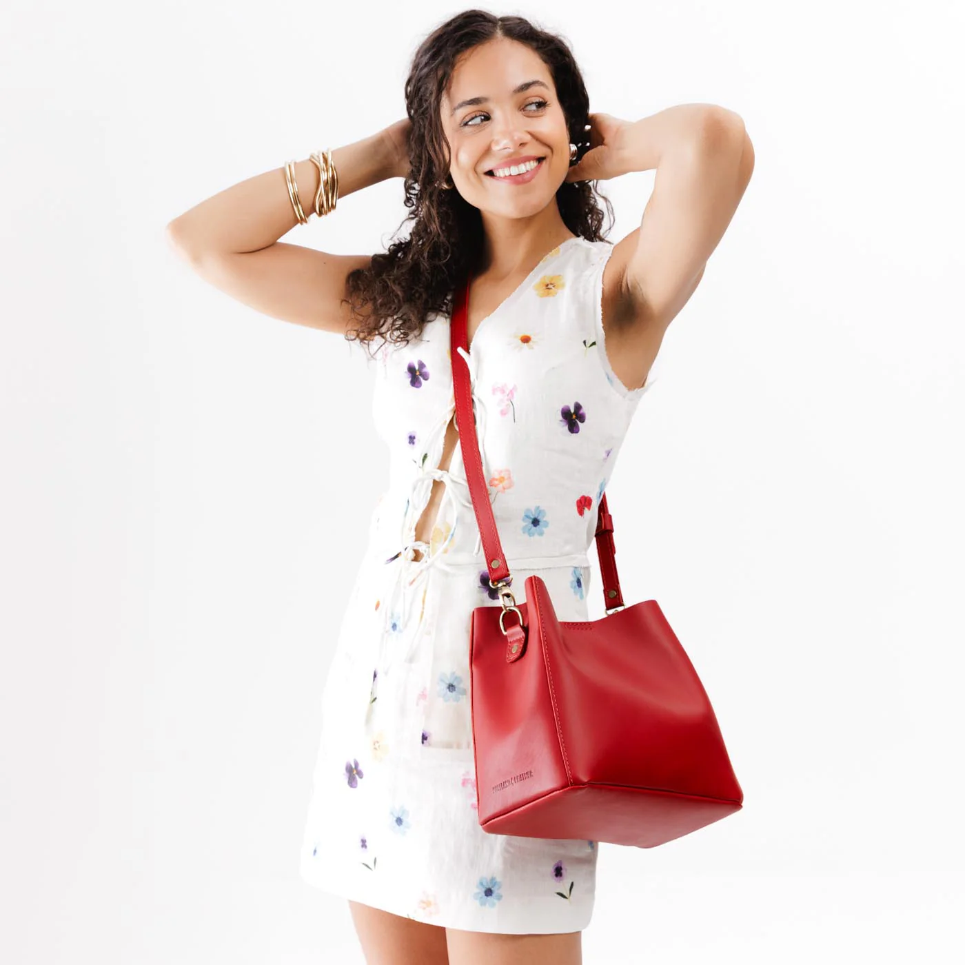 'Almost Perfect' Butterfly Bucket Bag - Image 146
