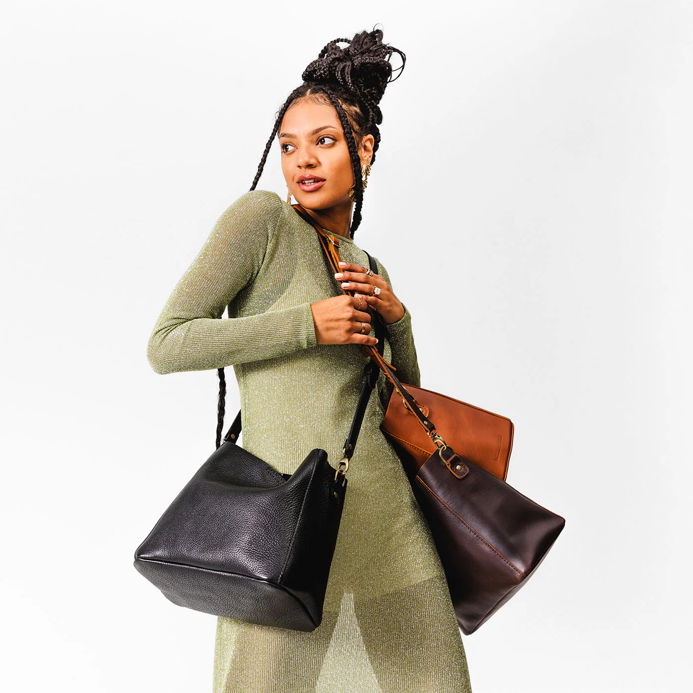 'Almost Perfect' Butterfly Bucket Bag - Image 195