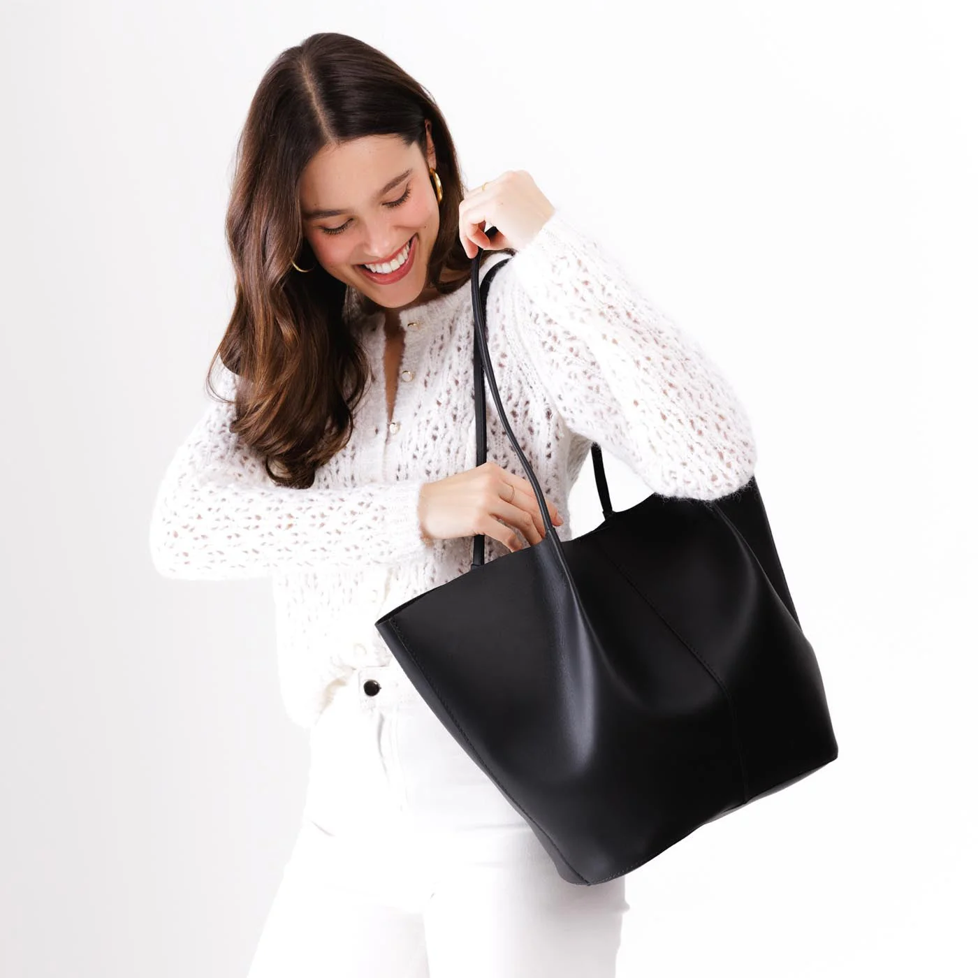 'Almost Perfect' Devan Bucket Tote - Image 104
