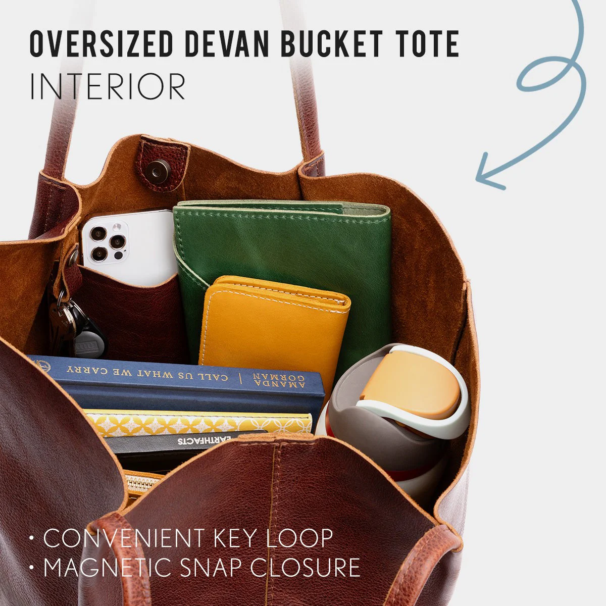 'Almost Perfect' Devan Bucket Tote - Image 114