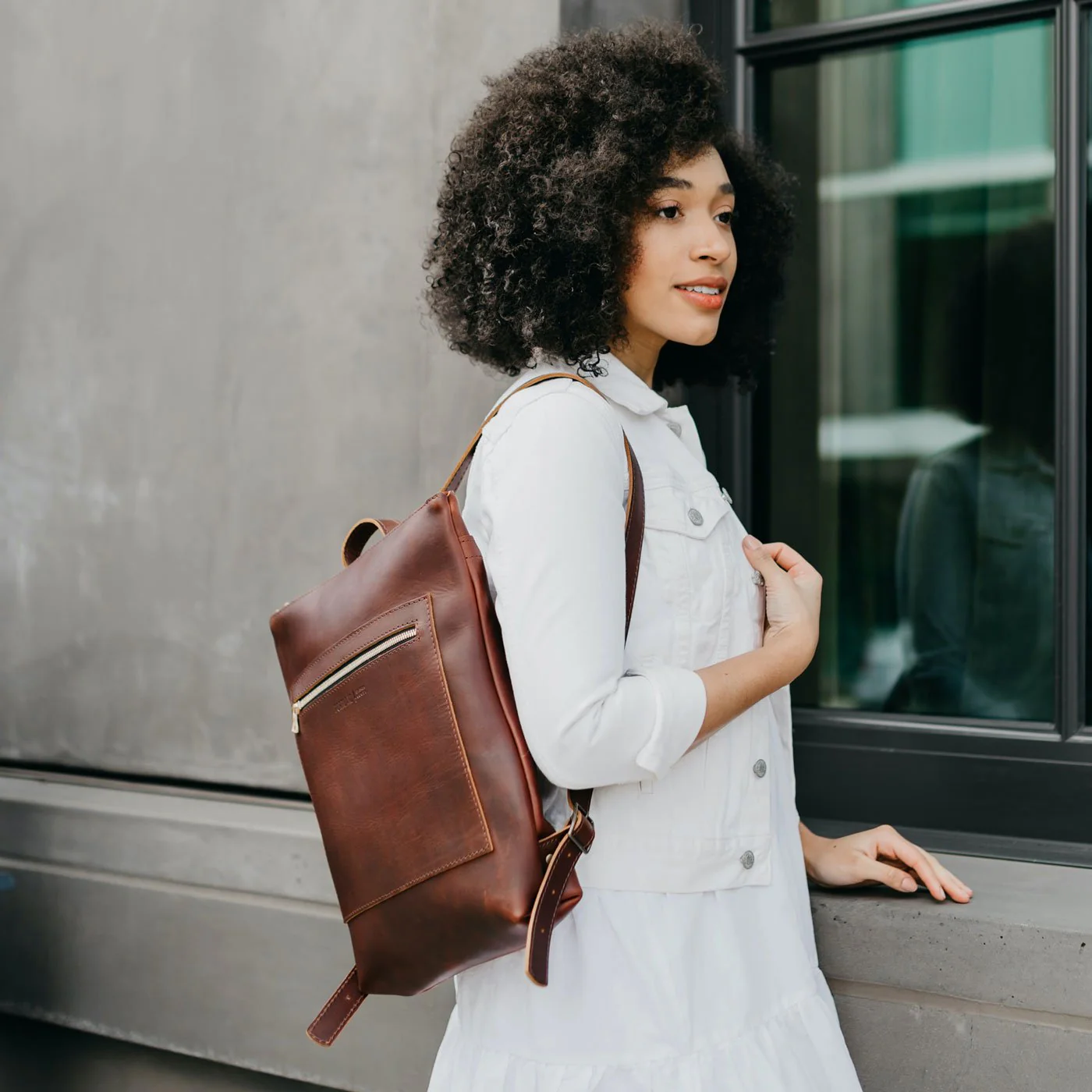 'Almost Perfect' Laptop Backpack - Image 95