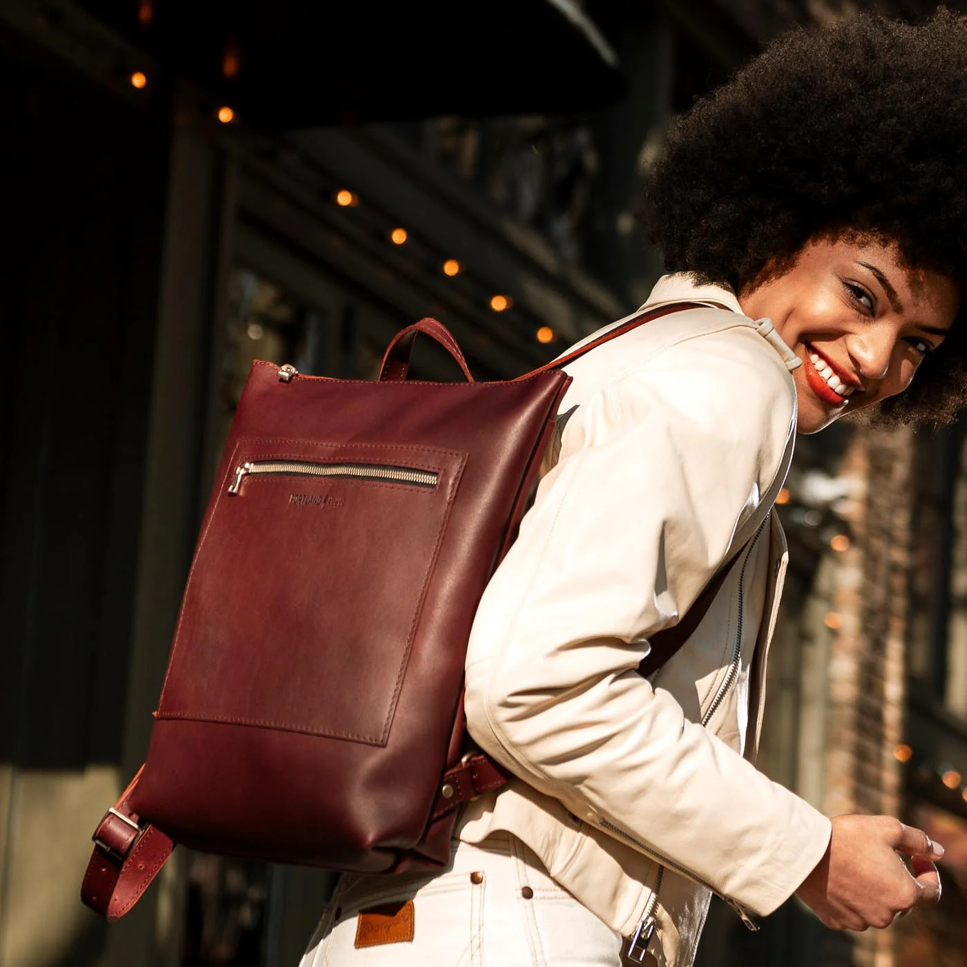 'Almost Perfect' Laptop Backpack - Image 99