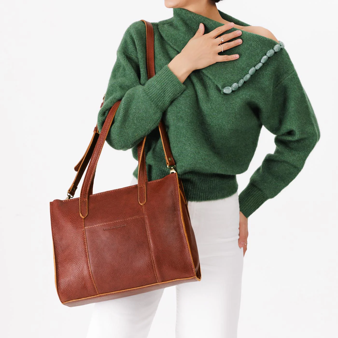 'Almost Perfect' Large Lola Zipper Crossbody Tote - Image 155