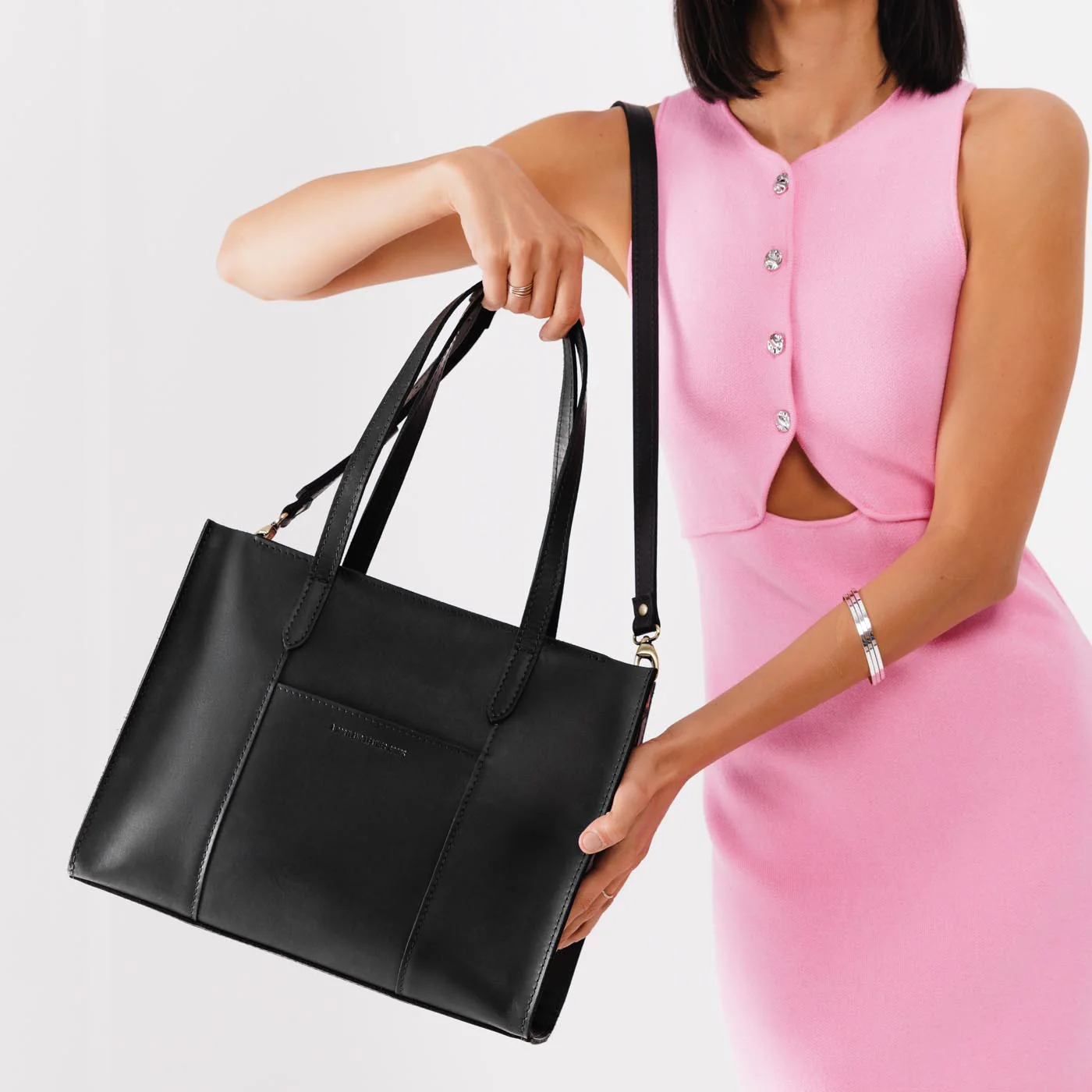 'Almost Perfect' Large Lola Zipper Crossbody Tote - Image 160