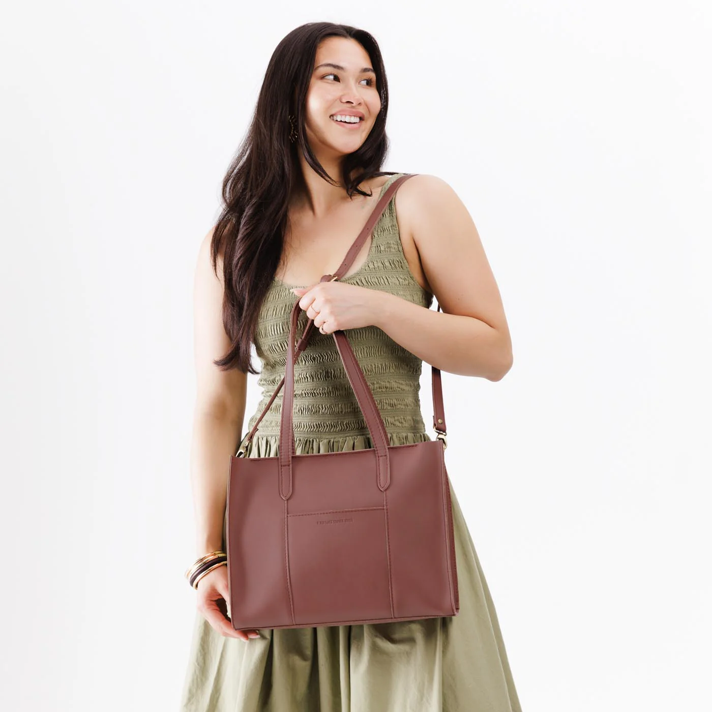 'Almost Perfect' Large Lola Zipper Crossbody Tote - Image 163