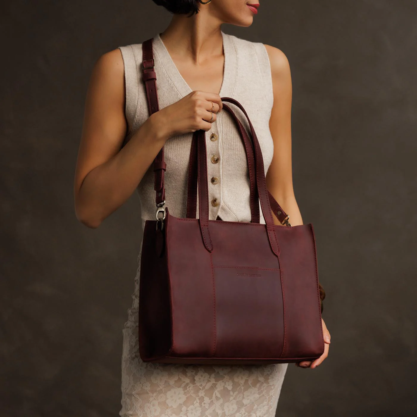 'Almost Perfect' Large Lola Zipper Crossbody Tote - Image 164