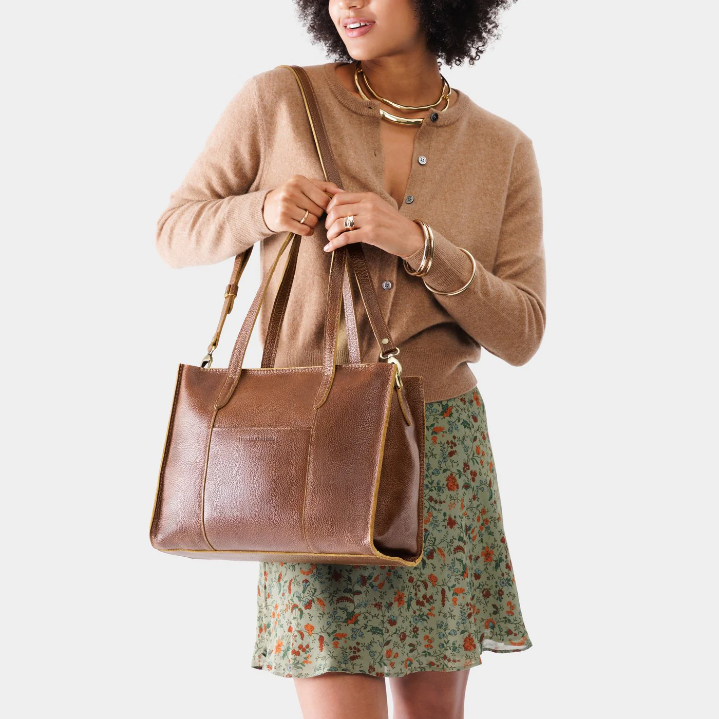 'Almost Perfect' Large Lola Zipper Crossbody Tote - Image 170