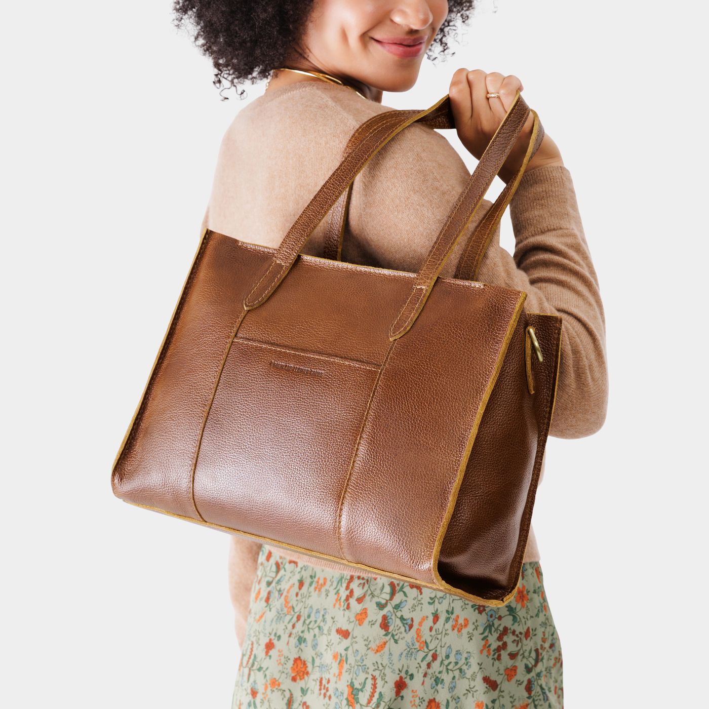 'Almost Perfect' Large Lola Zipper Crossbody Tote - Image 171