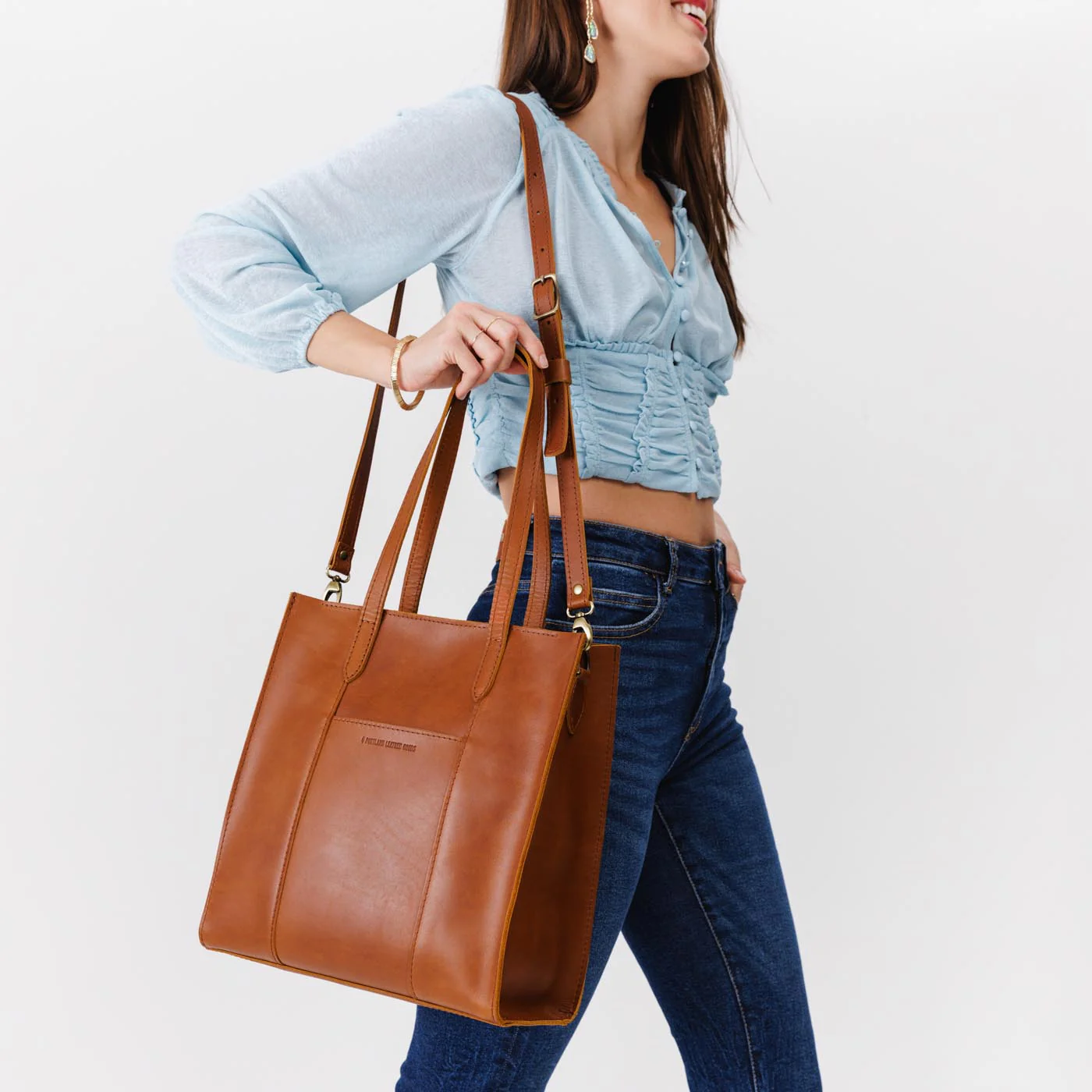 'Almost Perfect' Large Lola Zipper Crossbody Tote - Image 58