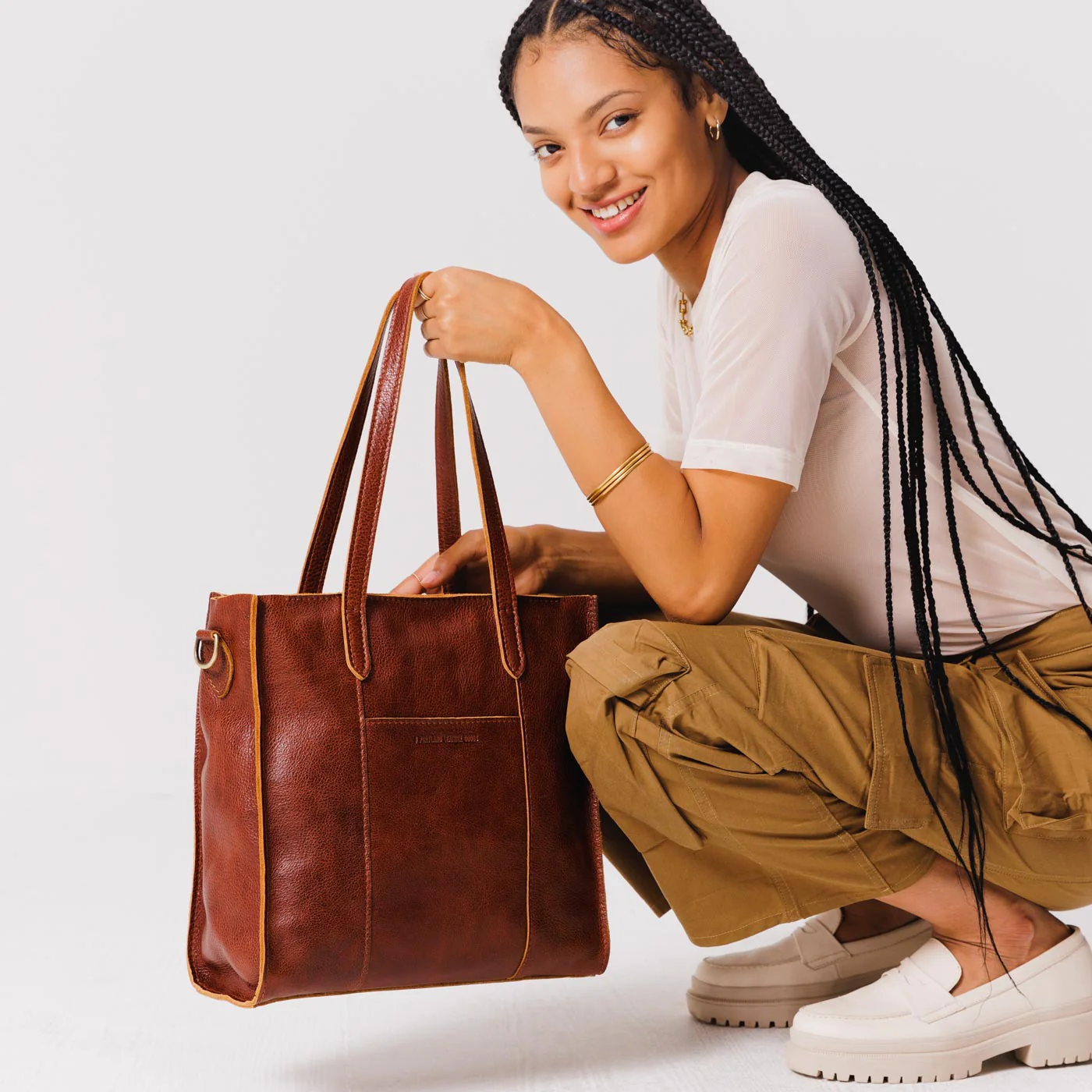 'Almost Perfect' Large Lola Zipper Crossbody Tote - Image 63