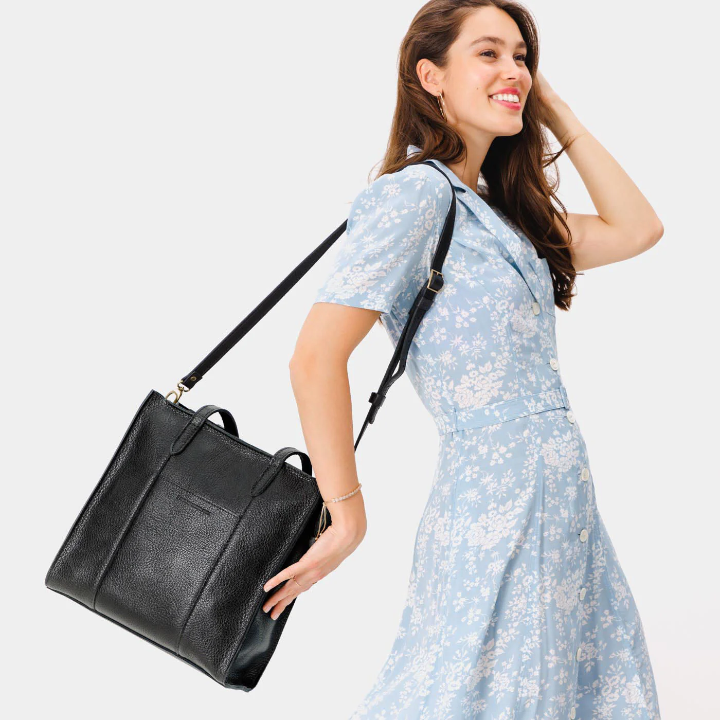 'Almost Perfect' Large Lola Zipper Crossbody Tote - Image 75