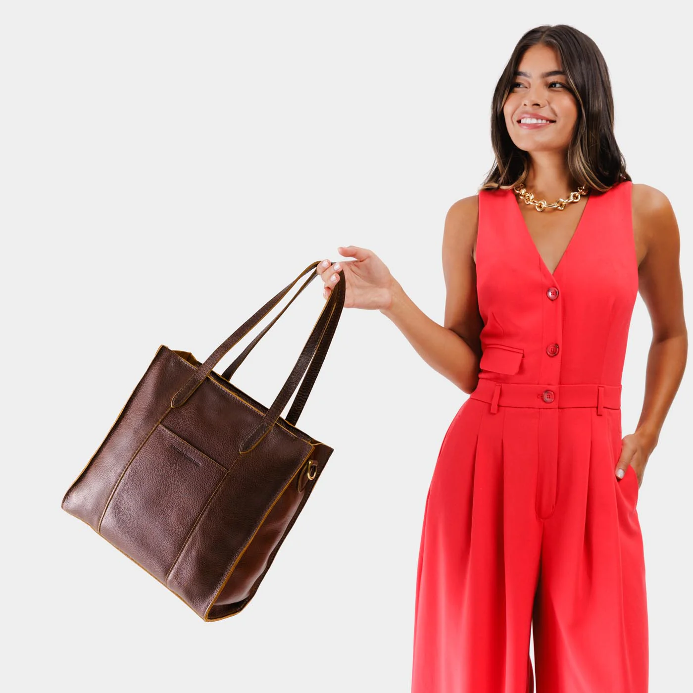 'Almost Perfect' Large Lola Zipper Crossbody Tote - Image 78