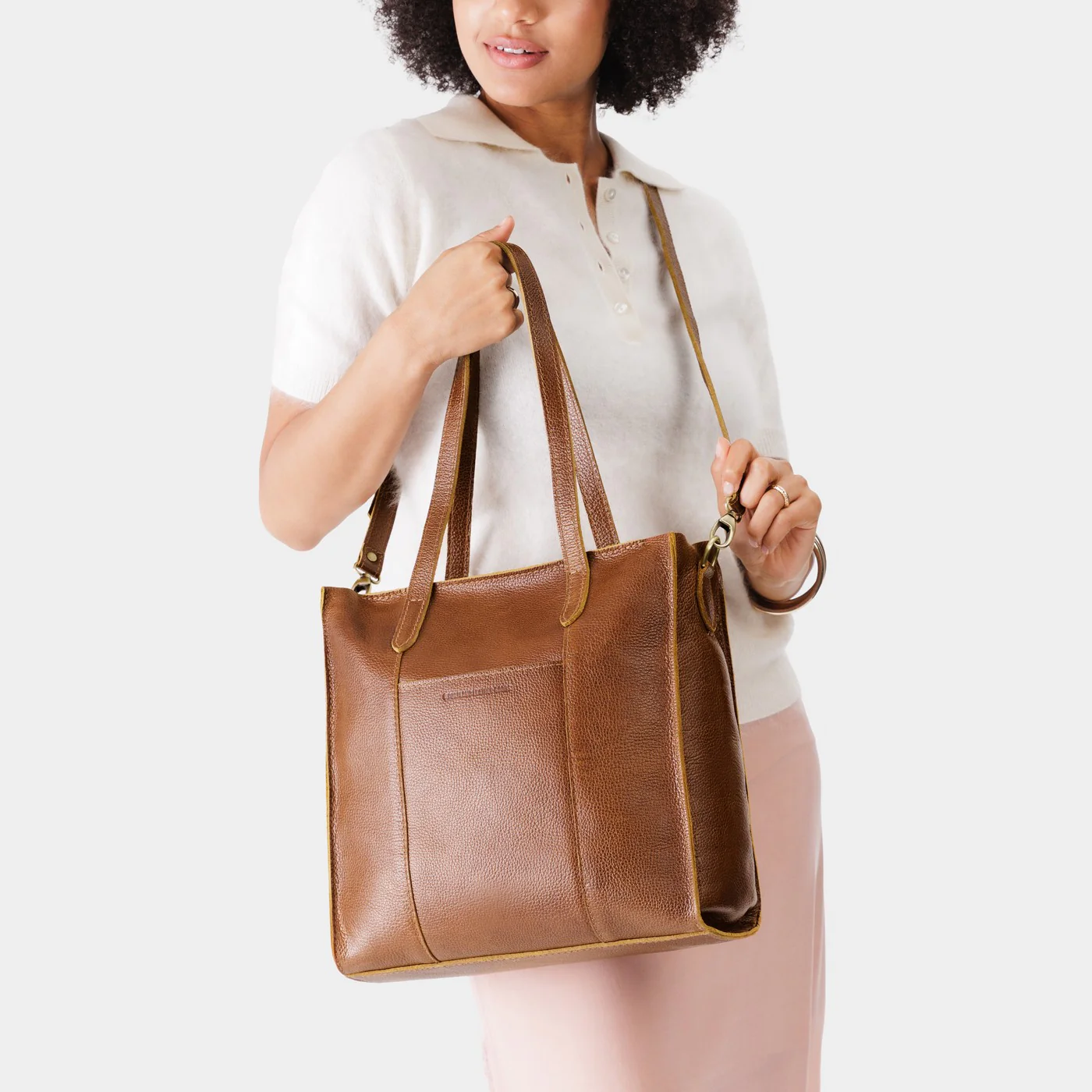 'Almost Perfect' Large Lola Zipper Crossbody Tote - Image 94