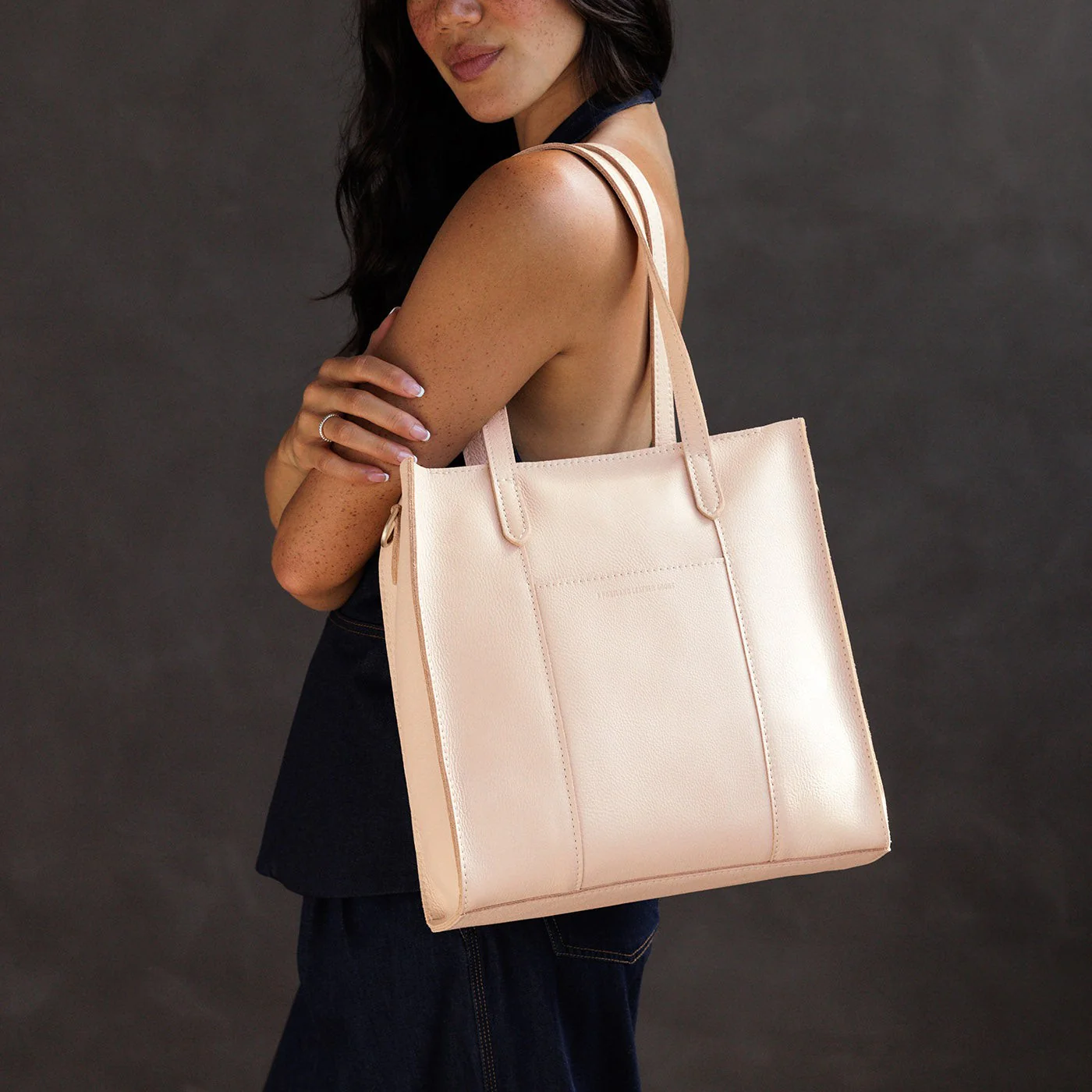 'Almost Perfect' Large Lola Zipper Crossbody Tote - Image 97