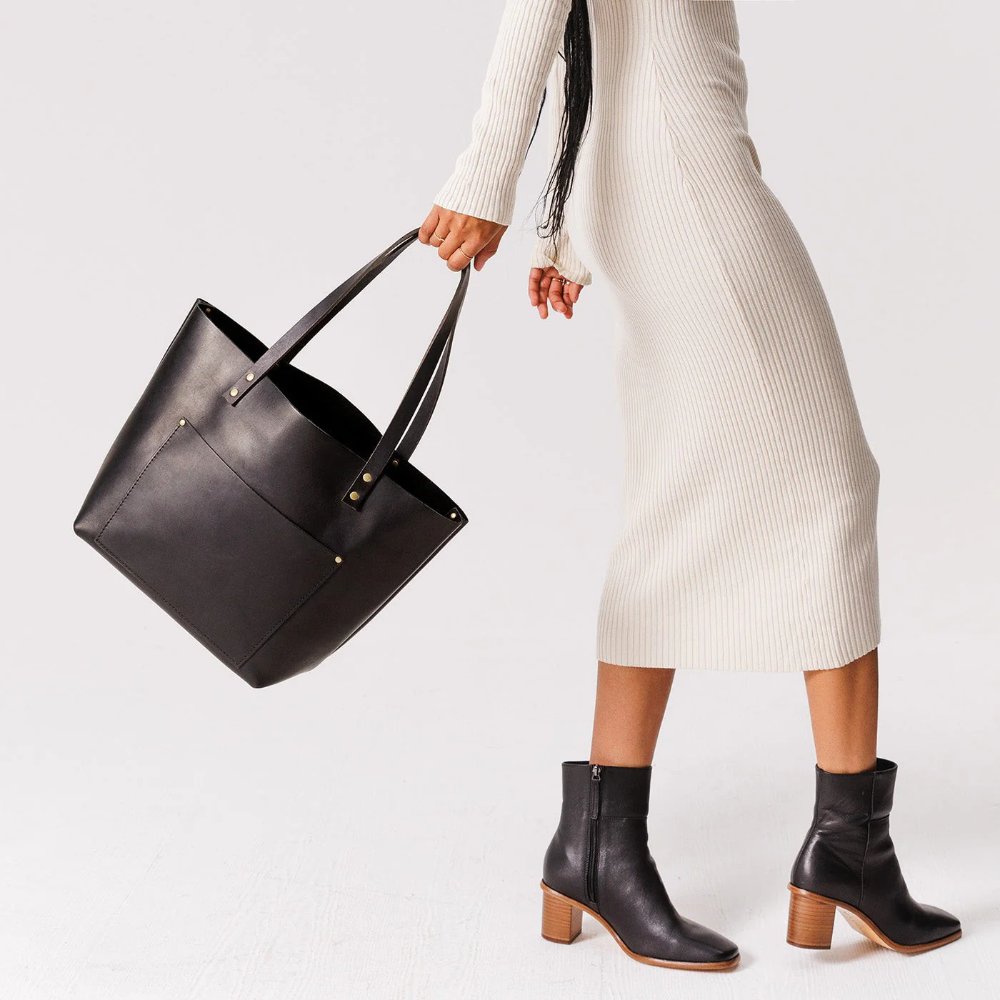 'Almost Perfect' Leather Tote Bag - Image 81