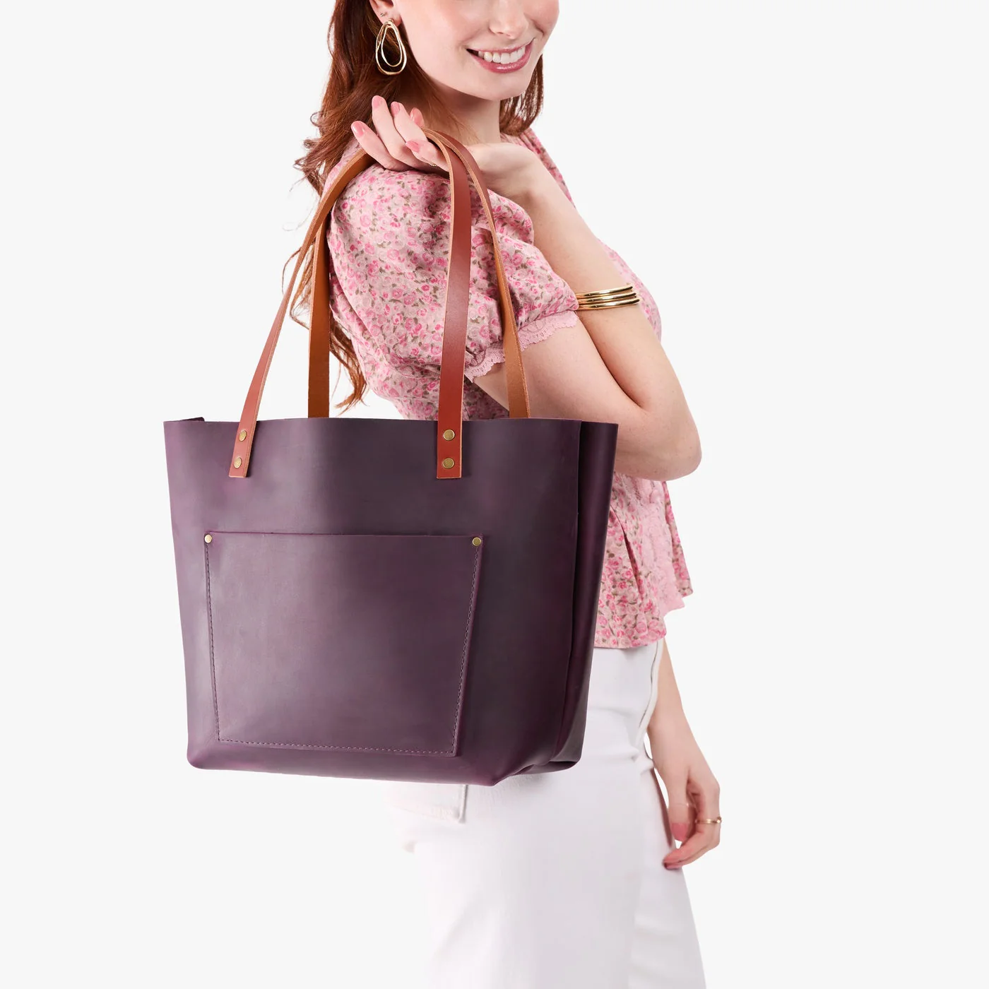 'Almost Perfect' Leather Tote Bag - Image 92