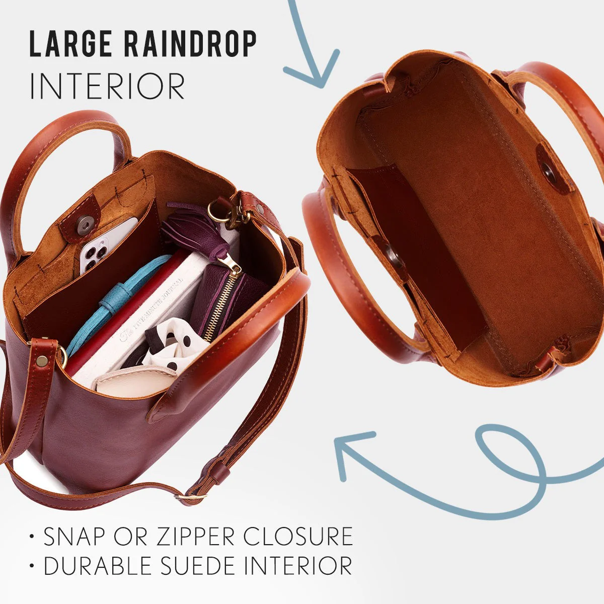 'Almost Perfect' Raindrop Crossbody Bag - Image 173