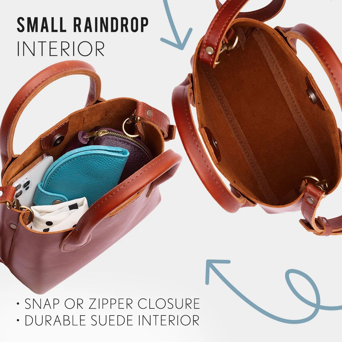 'Almost Perfect' Raindrop Crossbody Bag - Image 174