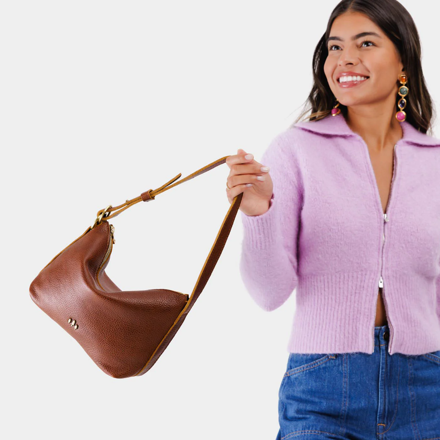 Slouchy Shoulder Bag - Image 98
