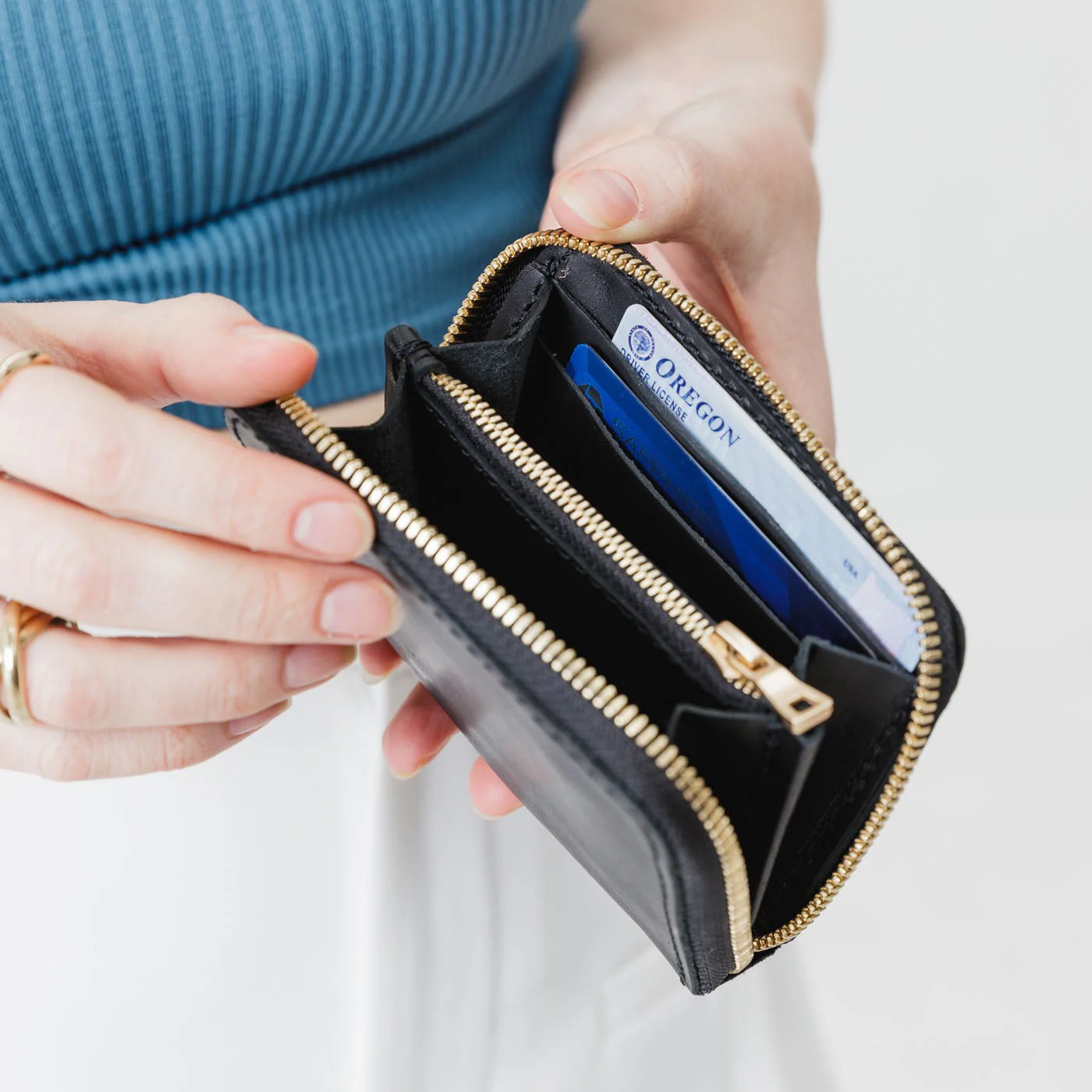 'Almost Perfect' Small Zip Wallet - Image 90