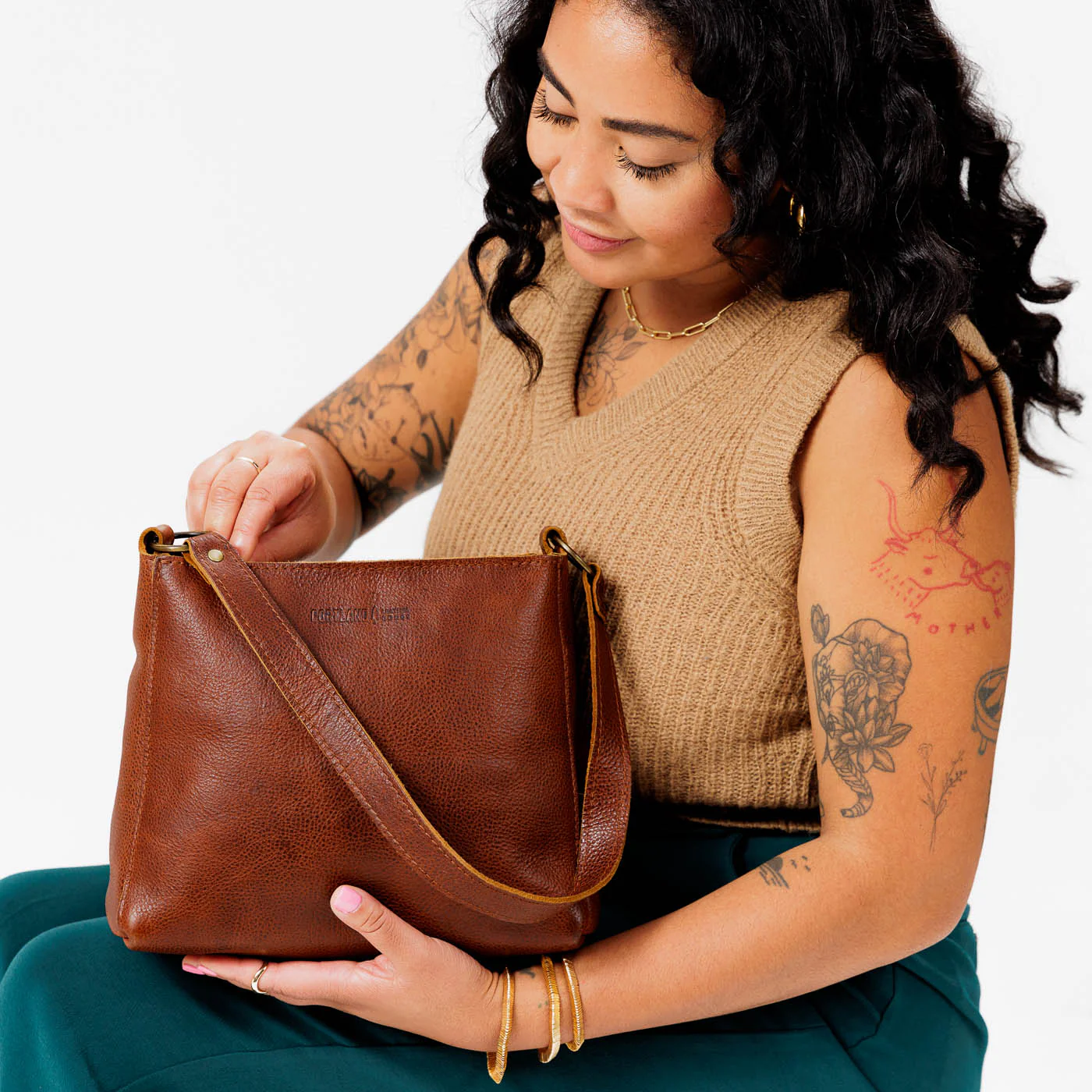 'Almost Perfect' Triangle Shoulder Bag - Image 115