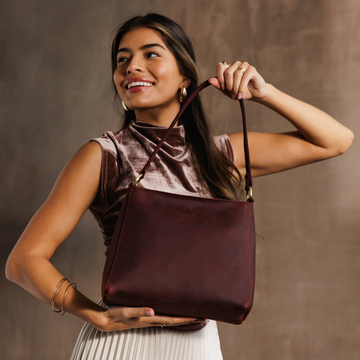 'Almost Perfect' Triangle Shoulder Bag - Image 137