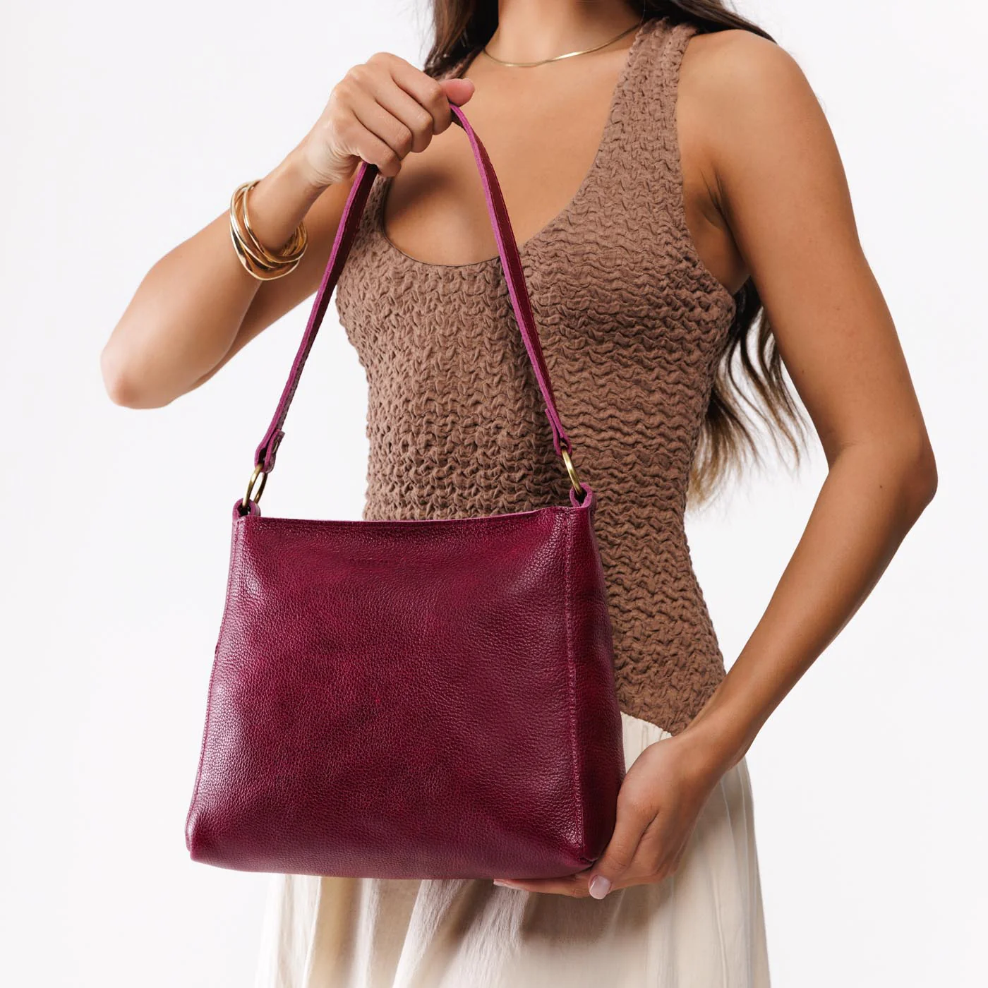 'Almost Perfect' Triangle Shoulder Bag - Image 192