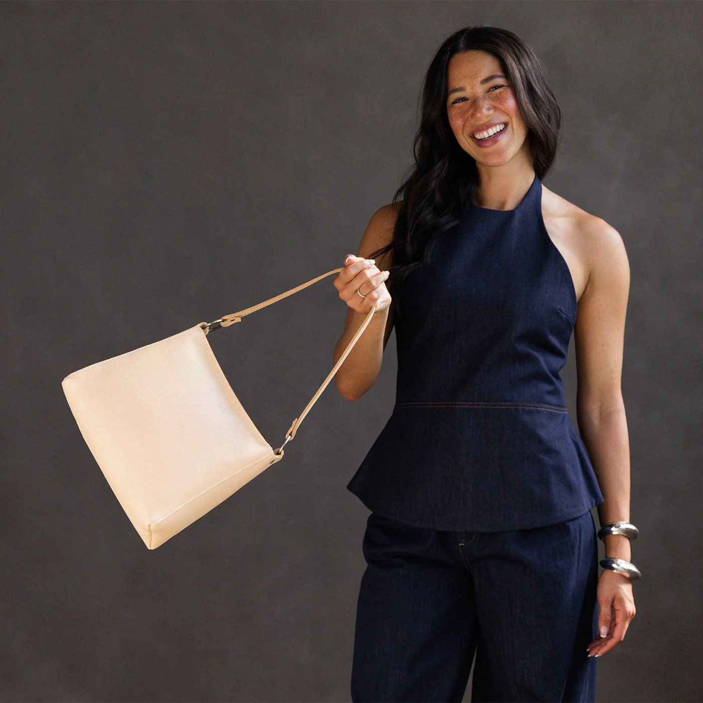 'Almost Perfect' Triangle Shoulder Bag - Image 210