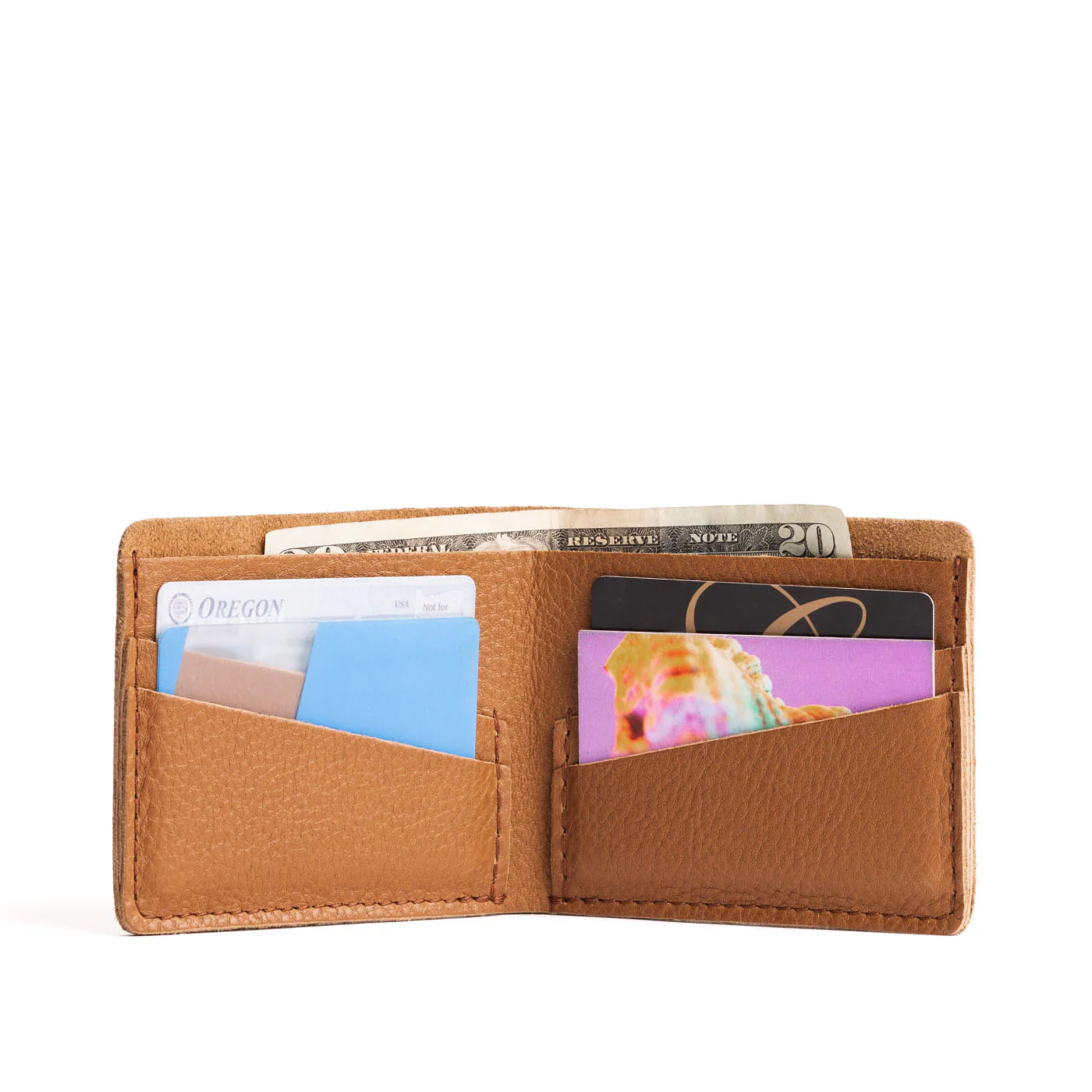 Bifold Leather Wallet - Image 3