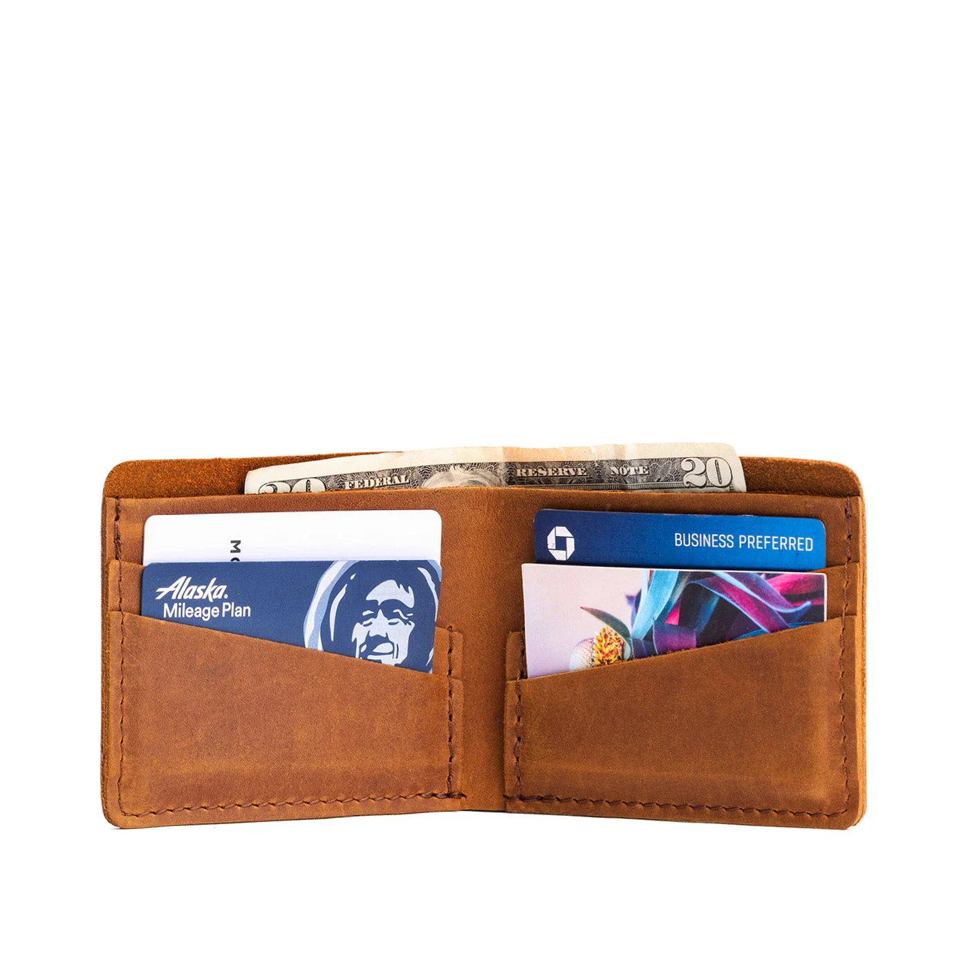 Bifold Leather Wallet - Image 6