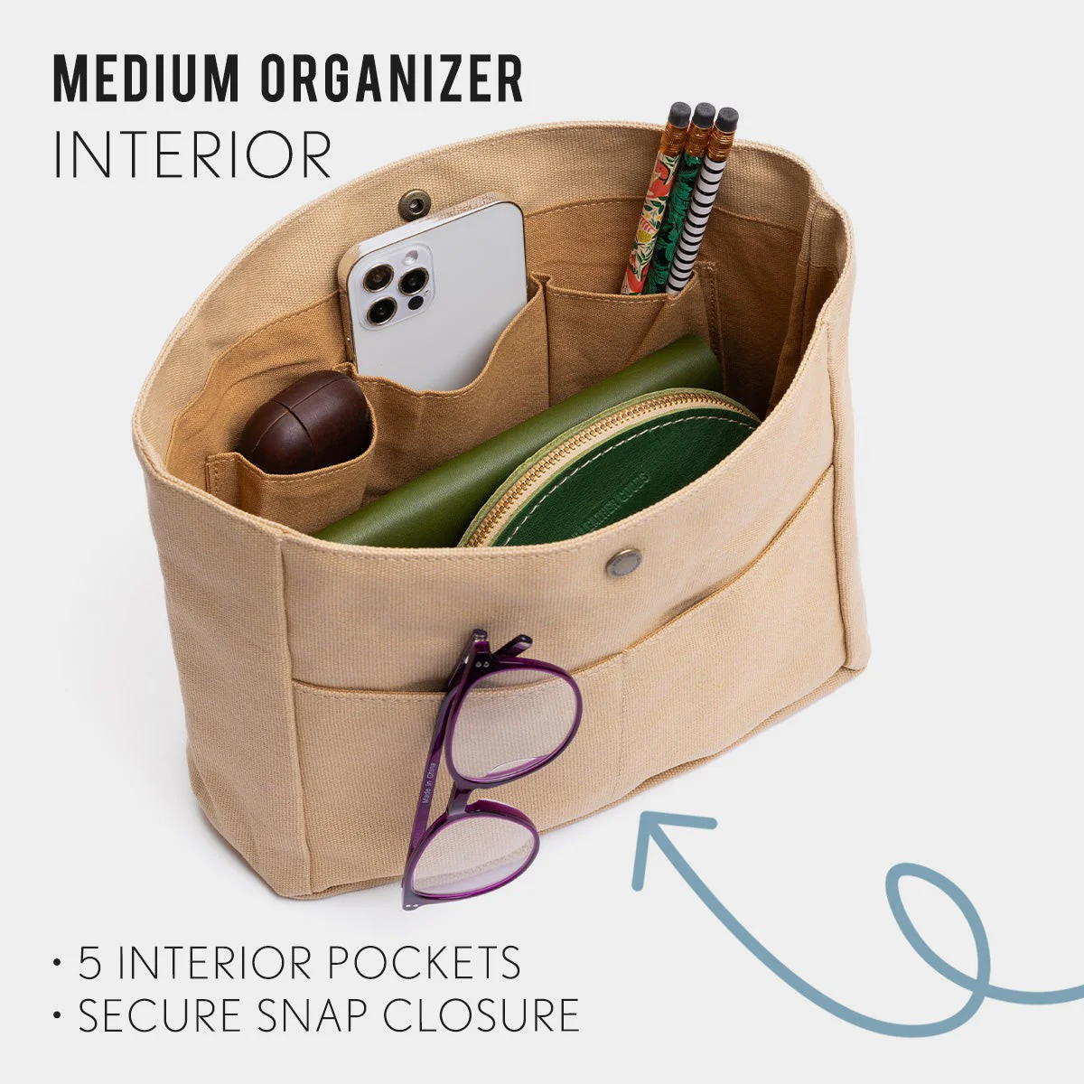 Canvas Purse Organizer - Image 127