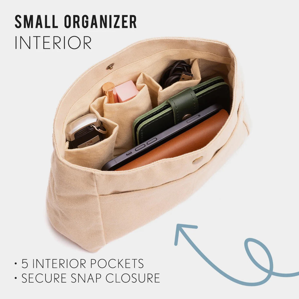 Canvas Purse Organizer - Image 128