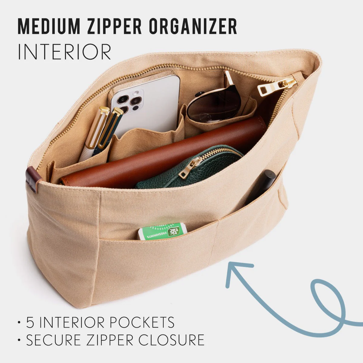 Canvas Purse Organizer - Image 129
