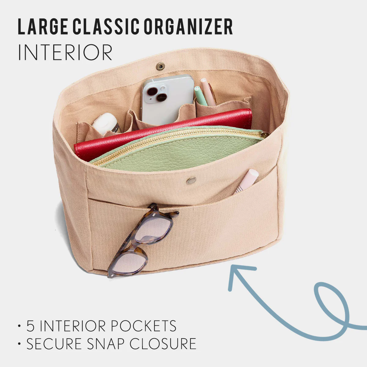 Canvas Purse Organizer - Image 131