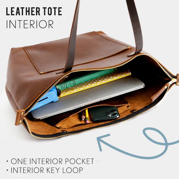 'Almost Perfect' Leather Tote Bag - Image 184