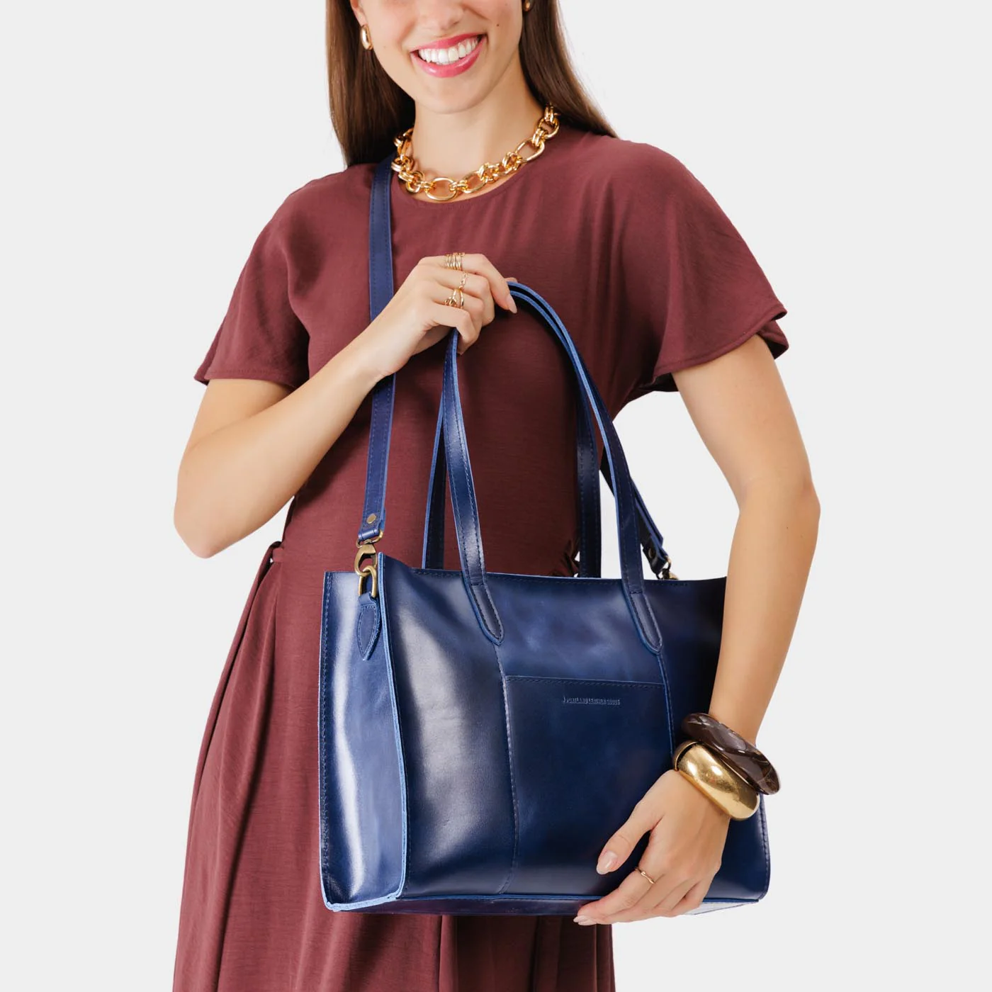 Large Lola Zipper Crossbody Tote - Image 173