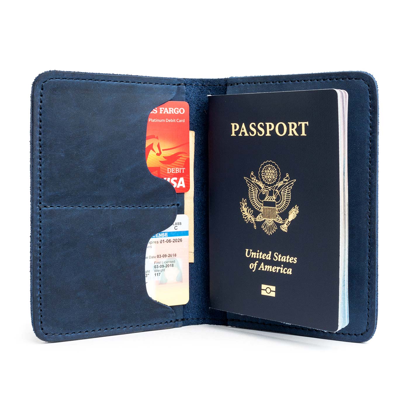 Leather Modern Passport Holder - Image 36