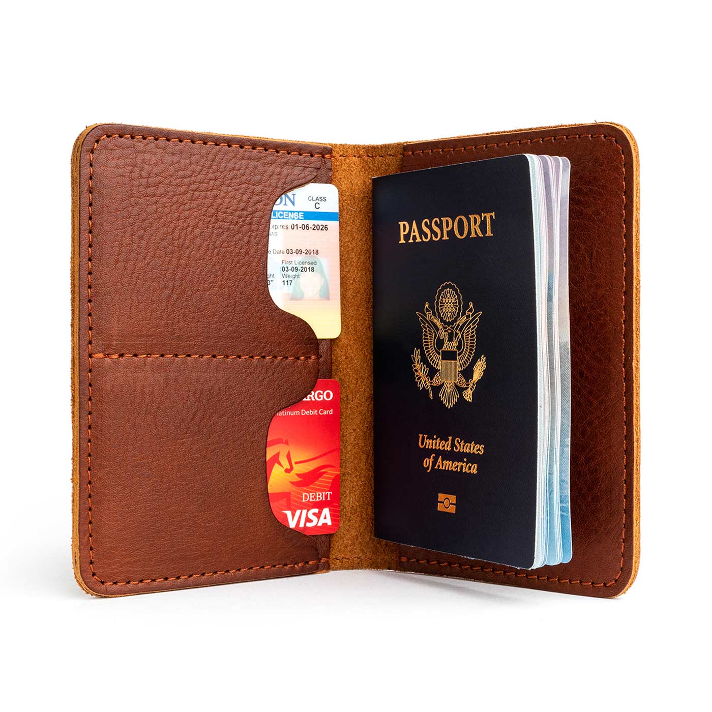 Leather Modern Passport Holder - Image 37