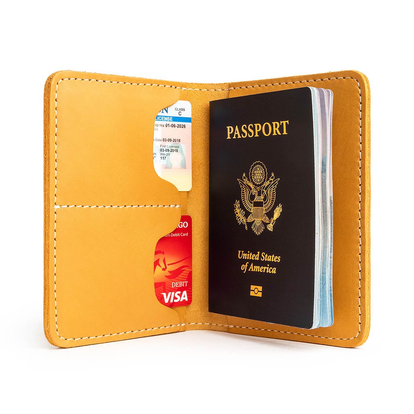 Leather Modern Passport Holder - Image 38