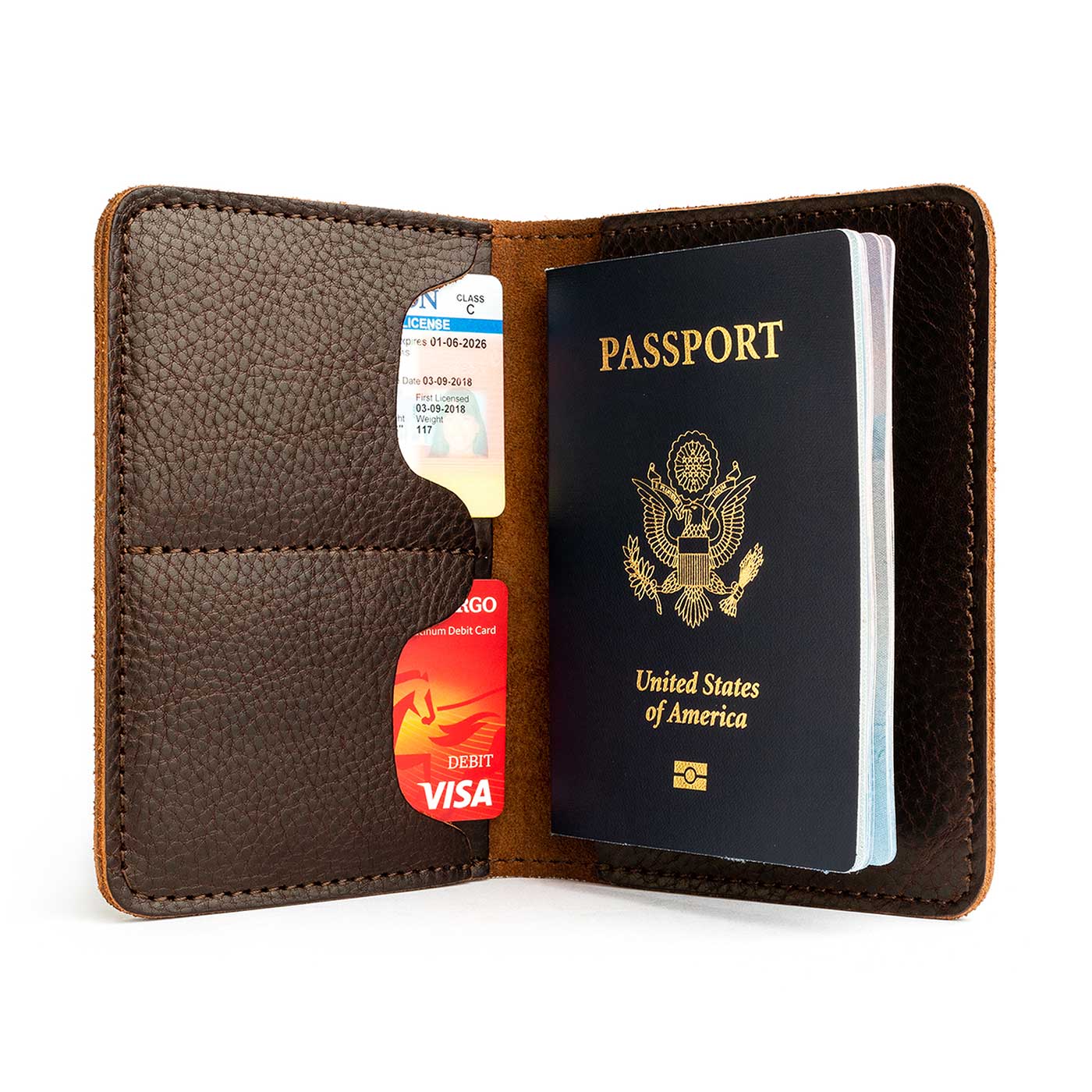 Leather Modern Passport Holder - Image 40