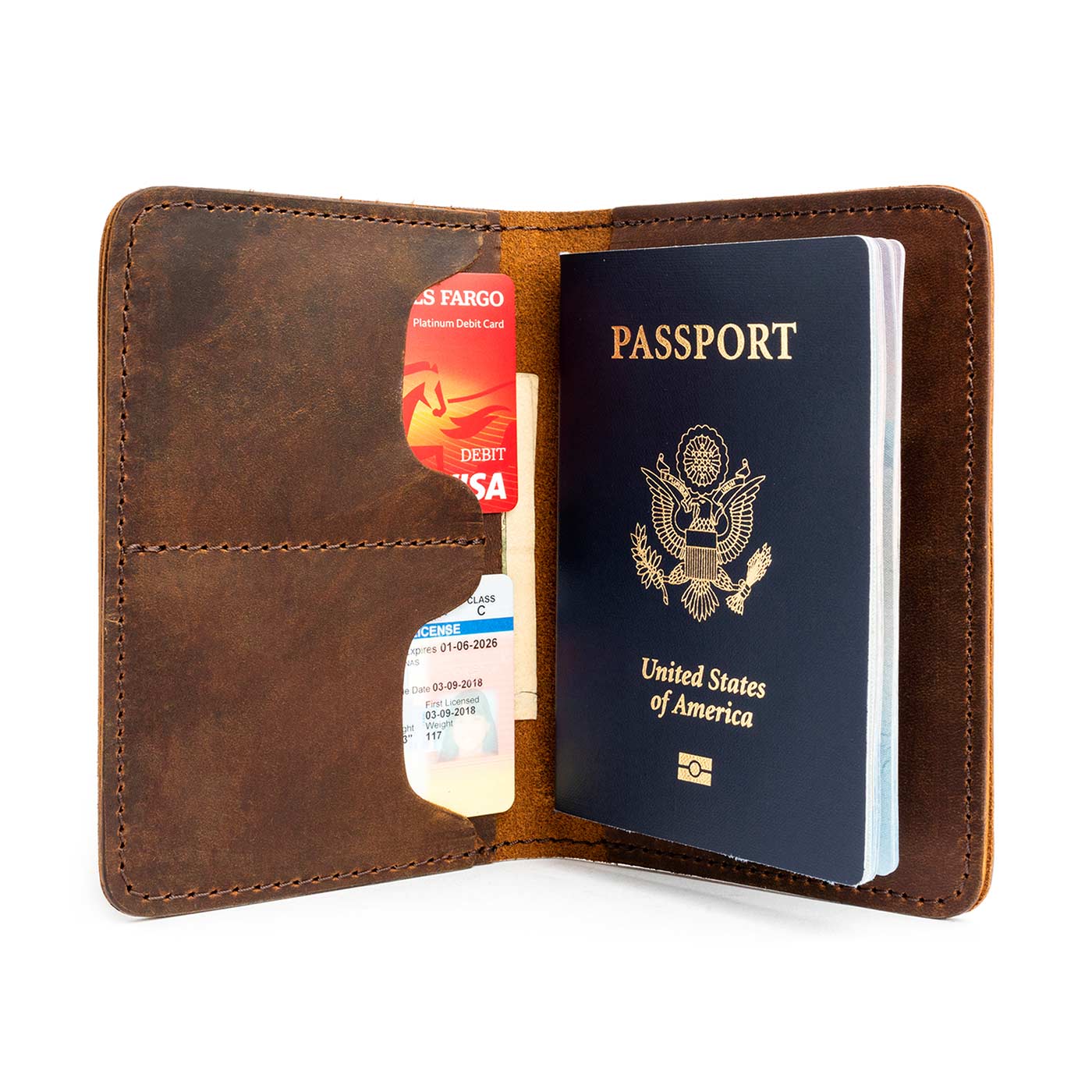 Leather Modern Passport Holder - Image 41